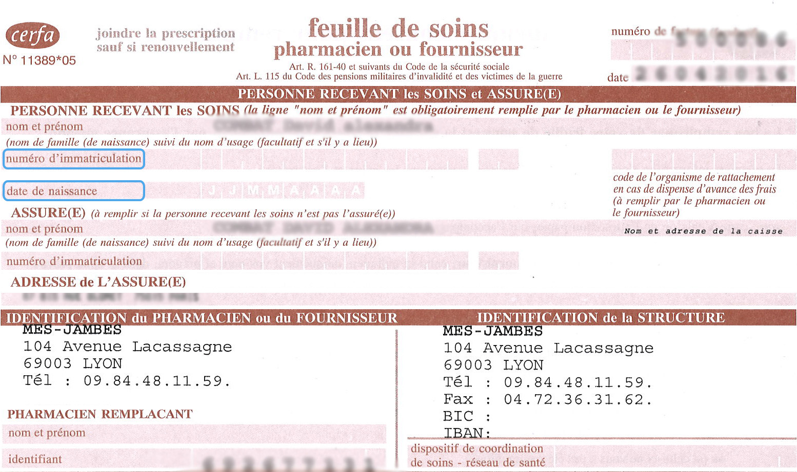 Où Envoyer Les Feuilles De Soins Mgp Prise en charge Assurance Maladie | Mes-Jambes